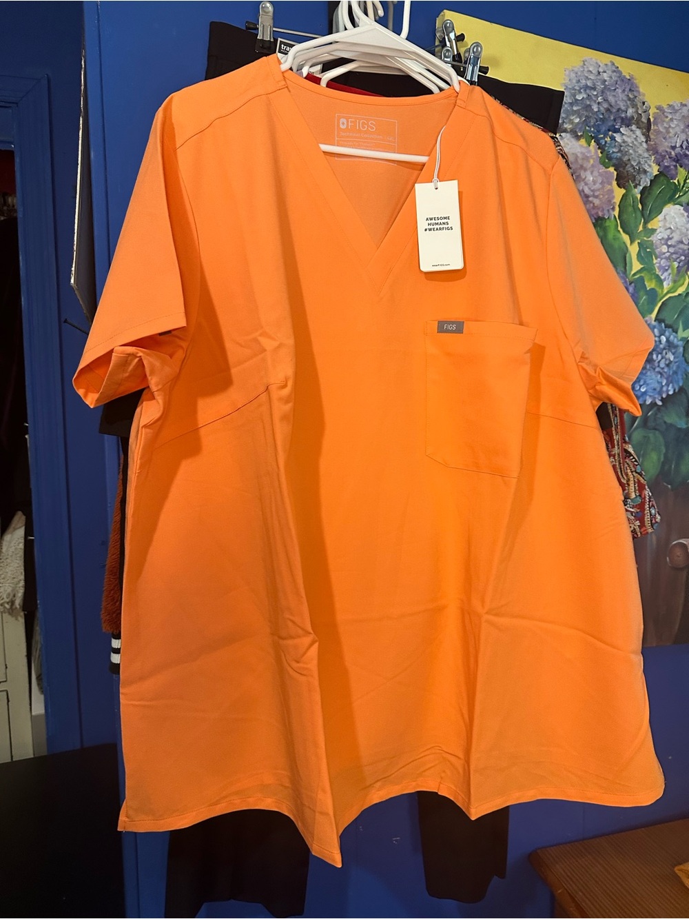 FIGS Scrubs Top 4XL